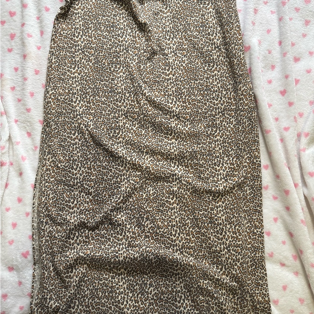 American Eagle Outfitters Leopard Print Pencil Skirt